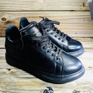 Martin Valen chunky sneakers black size 9.5 all leather